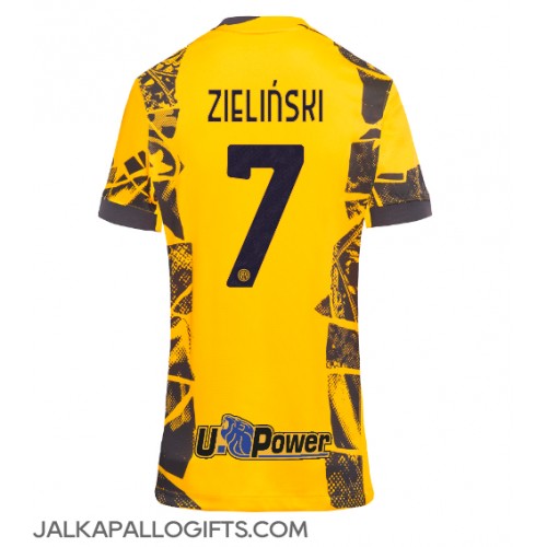 Inter Milan Piotr Zielinski #7 Kolmaspaita Naiset 2024-25 Lyhythihainen